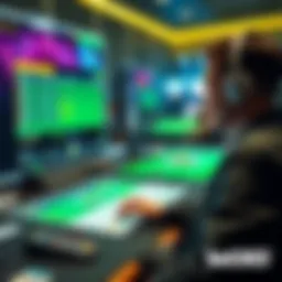 Overview of bet365 gaming interface