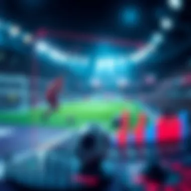 Statistical data representation for football teams