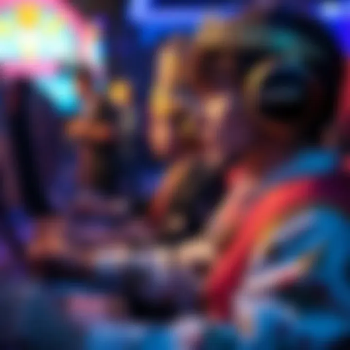 Immersive Gameplay Experience A detailed view of a player immersed in the Olympus slot experience, highlighting the immersive nature of the game.