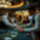 Engaging interaction with a live dealer in blackjack