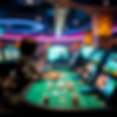 Unforgettable Thrills: The Gaming Experience in Mansion Casinos Thrilling gaming experience at a mansion casino with vibrant atmosphere and excitement.