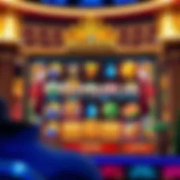 A captivating illustration of the Olympus slot game interface showcasing vibrant graphics and engaging gameplay.