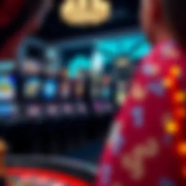 Diverse Gaming Options An array of gaming options available in an online casino environment