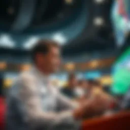 Live betting on international sports events