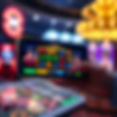 Popular Slot Game on Mobile Device A smartphone displaying a popular slot game with an exciting gameplay screen