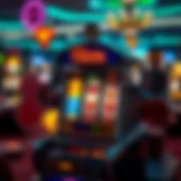 Classic Slot Machine Display