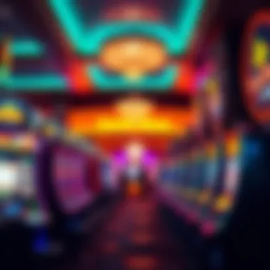 The Thrill of Slots in Casinos A casino environment filled with vibrant slot machines