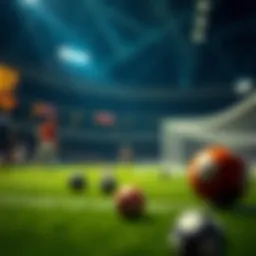 Conceptual illustration showcasing betting margins